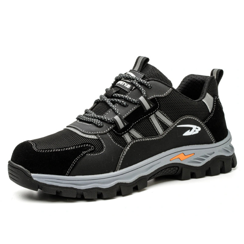 Breathable Mesh Safety Shoes Smash and Puncture Protection for All Seasons